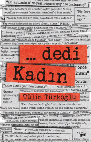 …Dedi Kadın Tülin Türkoğlu