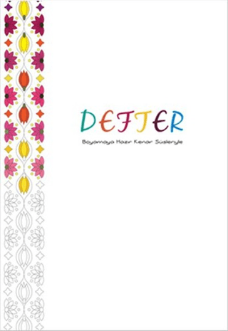 Defter - Boyamaya Hazır Kenar Süsleriyle Kolektif