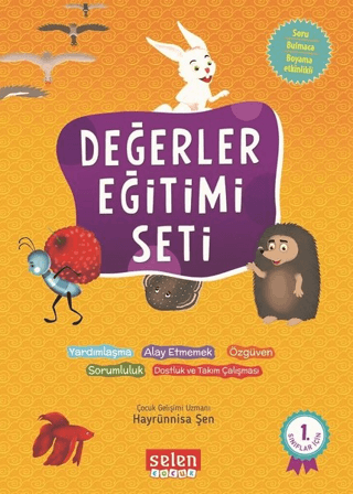 Değerler Eğitimi Seti (5 Kitap Takım) Hayrünnisa Şen