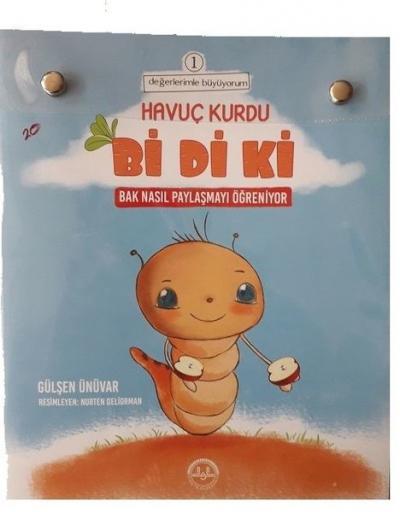 Değerlerimle Büyüyorum Havuç Kurdu Bi Di Ki (4 Kitap Takım) Gülşen Ünü