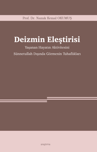 Deizmin Eleştirisi Namık Kemal Okumuş