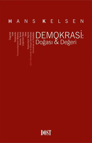 Demokrasi: Doğası - Değeri Hans Kelsen