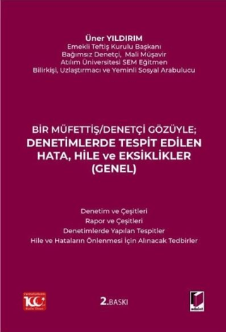 Denetimlerde Tespit Edilen Hata, Hile ve Eksiklikler (Genel) Üner Yıld