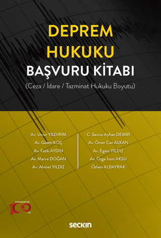 Deprem Hukuku Başvuru Kitabı (Ciltli) Umur Yıldırım