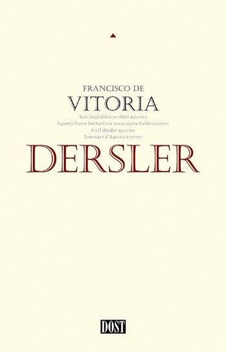 Dersler Francisco de Vitoria