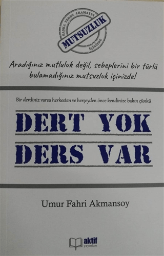 Dert yok Ders Var Umur Fahri Akmansoy