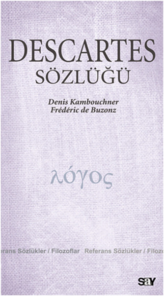 Descartes Sözlüğü %31 indirimli Denis Kambouchner