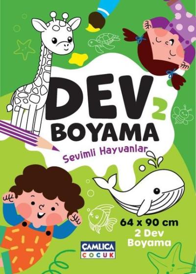 Dev Boyama 2 - Sevimli Hayvanlar Kolektif