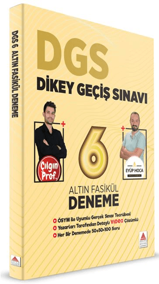 DGS 6 Altın Fasikül Deneme Eyüp Mercan