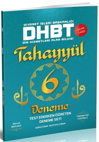 DHBT 6 Deneme Çözümlü Kolektif