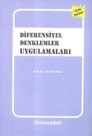 Diferensiyel Denklemler Uygulamaları Ali Dönmez