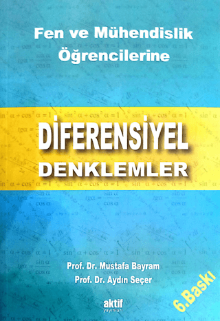 Diferensiyel Denklemler Aydın Seçer