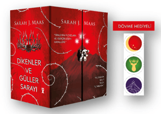 Dikenler ve Güller Sarayı Seti - 5 Kitap Takım - Kutulu - Dövme Hediye