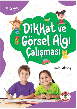 Dikkat ve Görsel Algı Çalışması 5 - 6 Yaş - Dikkat Odaklı Etkinlik Kit