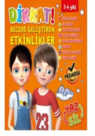 Dikkat ve Beceri Geliştiren Etkinlikler - Turuncu Seri Bilge Öztepe