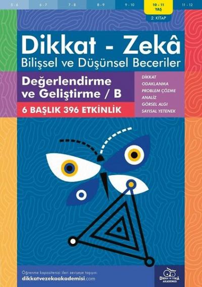 10-11 Yaş Dikkat - Zeka - Bilişsel ve Düşünsel Beceriler - Değerlendir