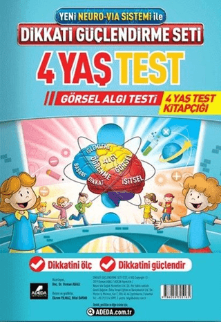 Dikkati Güçlendirme Seti 4 Yaş Test %24 indirimli Osman Abalı