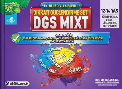 Adeda - DGS MIXT Dikkati Güçlendirme Seti 12-14 Yaş Osman Abalı