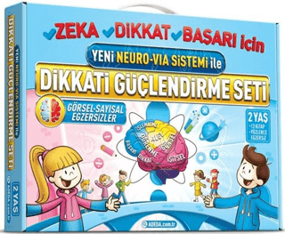 Dikkati Güçlendirme Seti - Yeni Neuro VİA Sistemi ile (2 Yaş) Osman Ab