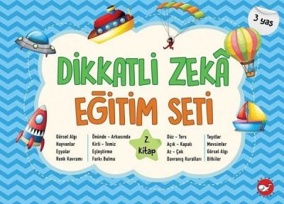 Dikkatli Zeka Eğitim Seti 2. Kitap (3 Yaş) Neşe Duran