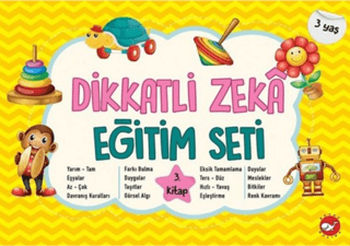 Dikkatli Zeka Eğitim Seti 3. Kitap (3 Yaş) Neşe Duran