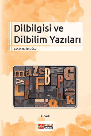 Dilbilgisi ve Dilbilim Yazıları Caner Kerimoğlu