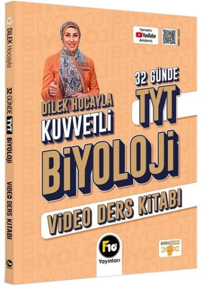 Dilek Hocayla 32 Günde TYT Biyoloji Video Ders Kitabı Dilek Kuvvet