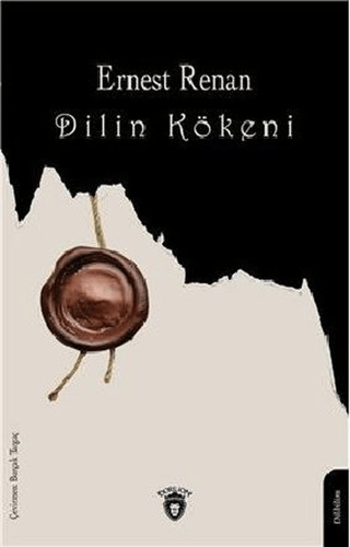 Dilin Kökeni Ernest Renan