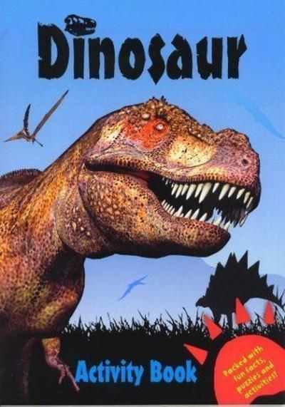 Dinosaur Activity Book - Blue Kolektif