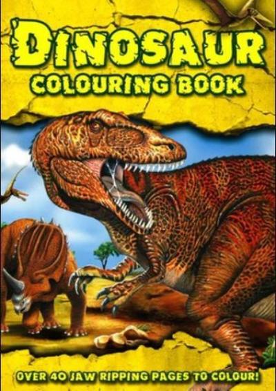 Dinosaur Colouring Book Kolektif