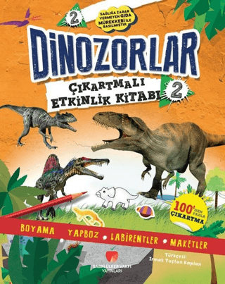 Dinozorlar Çıkartmalı Etkinlik Kitabı 2 Penny Worms