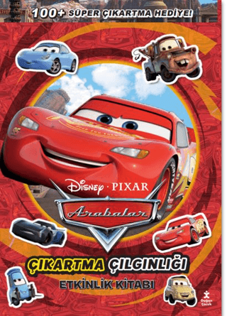 Disney Pixar Arabalar - Çıkartma Çılgınlığı Etkinlik Kitabı Kolektif