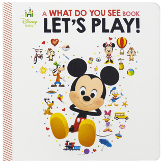 Disney Baby: A What Do You See Book Let's Play (Ciltli) Kolektif