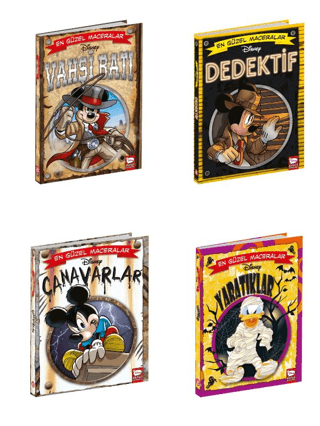 Disney Fantastik Maceralar Serisi 4 Kitap Kolektif