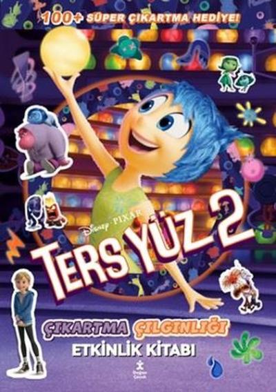 Disney Pixar - Ters Yüz 2 - Çıkartma Çılgınlığı Etkinlik Kitabı Kolekt