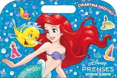 Disney Prenses Çıkartma Hediyeli Boyama Albümü Kolektif