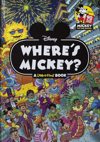 Disney: Where's Mickey Mouse A Look and Find Book Activity (Ciltli) Ko