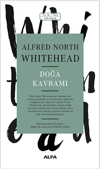 Doğa Kavramı Alfred North Whitehead