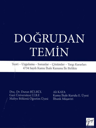 Doğrudan Temin Duran Bülbül