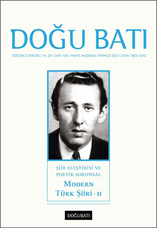 Doğu Batı Düşünce Dergisi Yıl: 26 Sayı: 105 - Modern Türk Şiiri 2