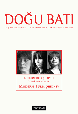 Doğu Batı Düşünce Dergisi Yıl: 27 Sayı: 107 - Modern Türk Şiiri 4