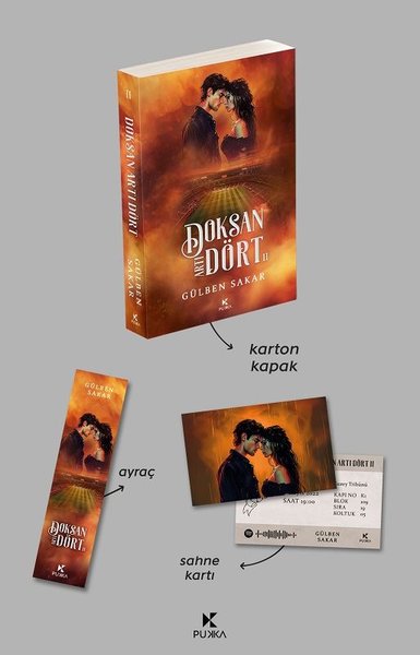 Doksan Artı Dört Cilt 2 - Ayraç ve Sahne Kartı Hediyeli (Ciltli) Gülbe