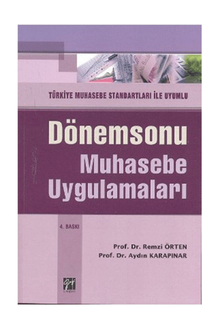 Dönemsonu Muhasebe Uygulamaları %5 indirimli Aydın Karapınar