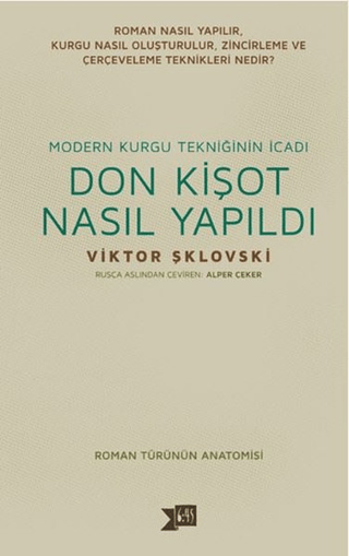 Donkişot Nasıl Yapıldı Viktor Şklovski