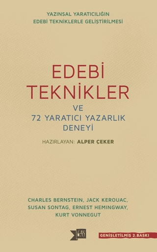 Edebi Teknikler ve 72 Yaratıcı Yazarlık Deneyi Alper Çeker