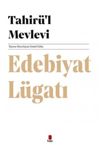 Edebiyat Lügatı Tahirü'l Mevlevi