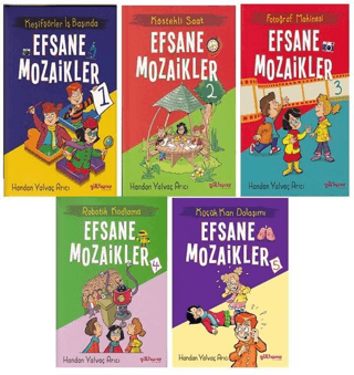 Efsane Mozaikler Serisi 5 Kitap Takım Handan Yalvaç Arıcı