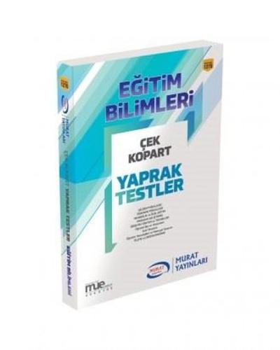 2018 KPSS Eğitim Bilimleri Çek Kopart Yaprak Test Kolektif