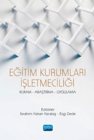 Eğitim Kurumları İşletmeciliği İbrahim Hakan Karataş