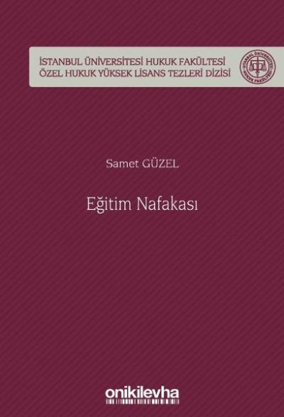 Eğitim Nafakası (Ciltli) Samet Güzel